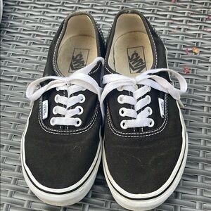 Vans Black and White Sneakers